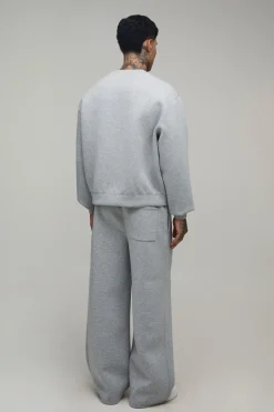 boohooMAN Jogger Large En Néoprène Pour Homme Grand<Homme Tout Afficher|Jogging