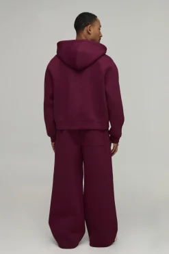 Jogger Large En Tissu Scuba