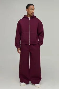 Jogger Large En Tissu Scuba