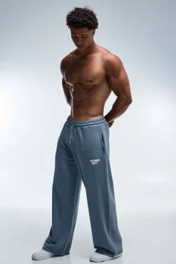 Jogger Large À Jambes Amples Training Dept En Molleton Bouclette