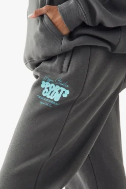 Jogger Oversize À Revers Avec Slogan Bubble Sport Dsgn Studio
