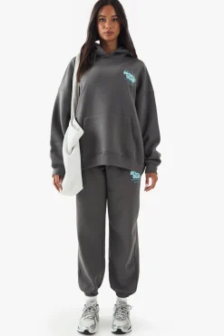 Jogger Oversize À Revers Avec Slogan Bubble Sport Dsgn Studio