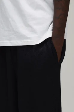 boohooMAN Jogger Plissé À Jambe Extra Large<Homme Jogging|Tout Afficher