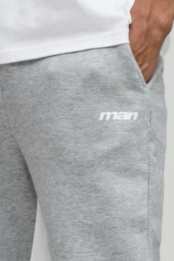 Jogger pour homme Regular Fit avec empiècement et surpiqûres contrastantes