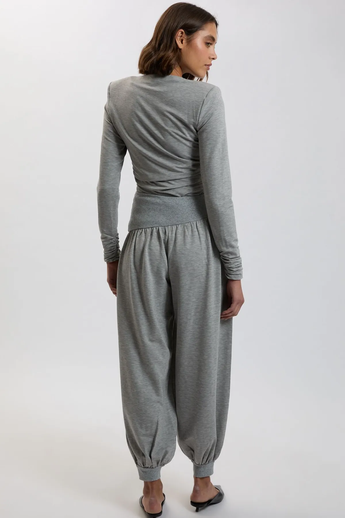 KarenMillen Joggers Ballon Larges En Jersey De Viscose<Femme Pantalons|Loungewear
