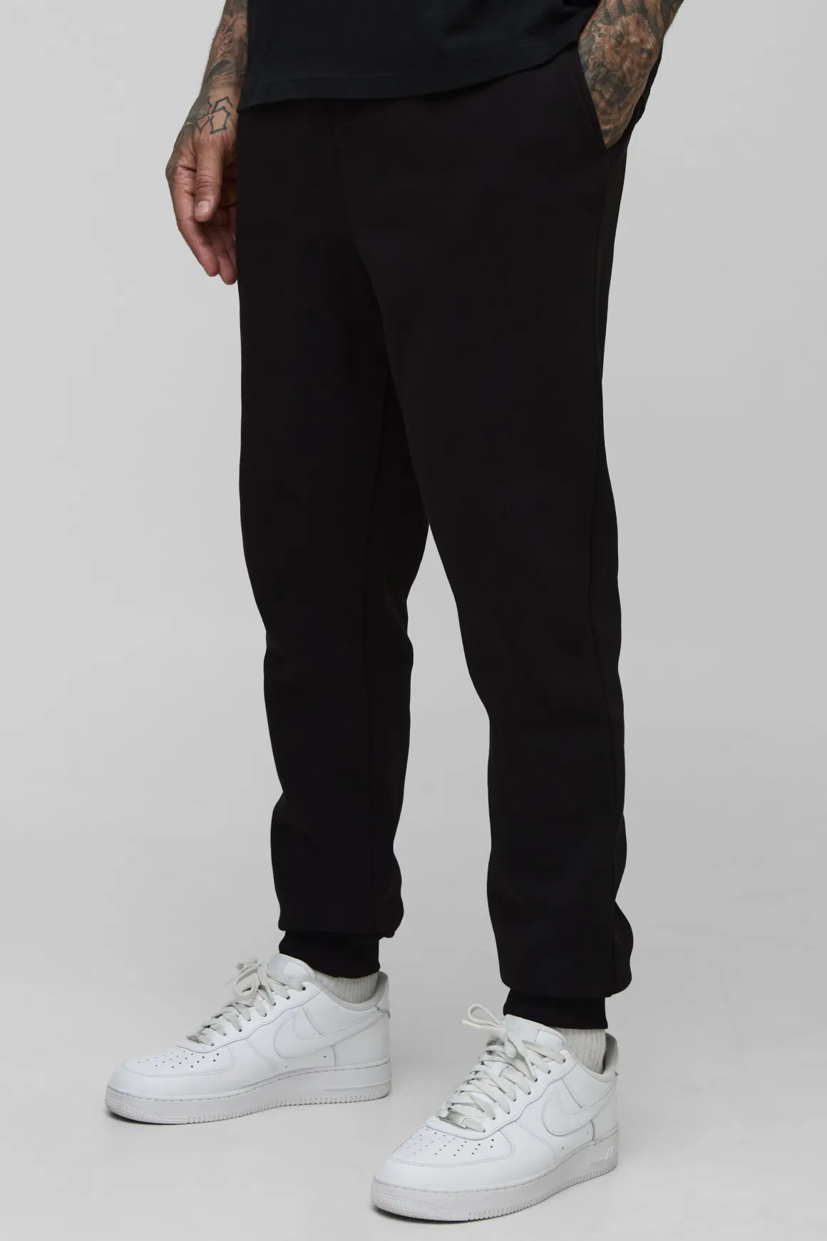 Joggers basiques pour hommes de grande taille, coupe slim
