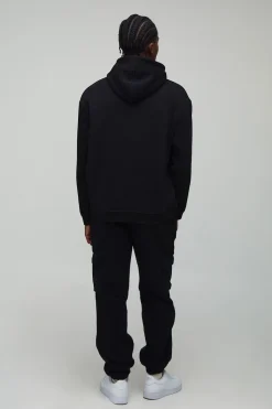 boohooMAN Joggers à coupe régulière en nylon synthétique avec poches et ourlets retroussés<Homme Joggings|Jogging