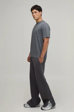 Joggers À Coupe Évasée Ample Avec Ourlet Fendu