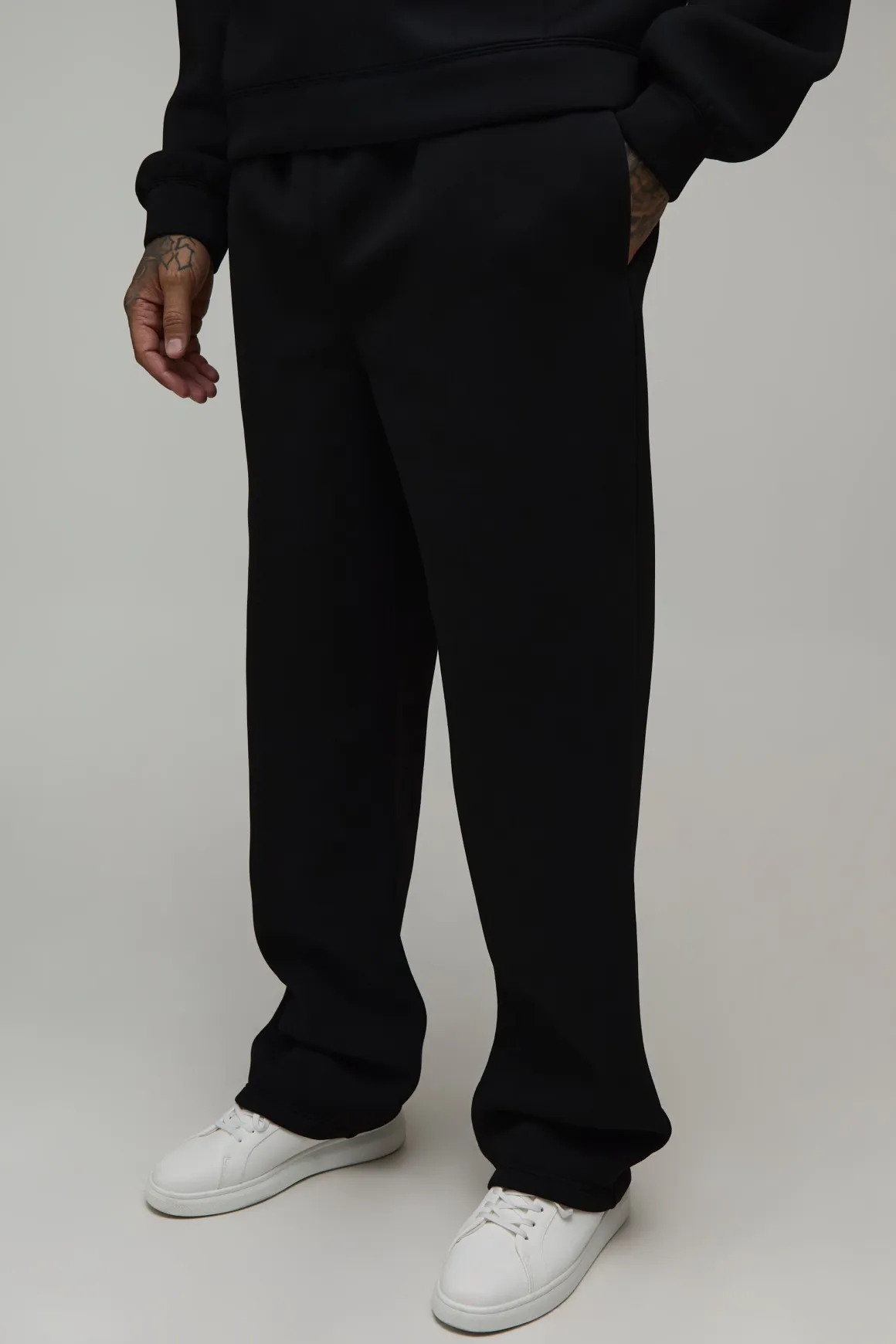 Jogger Scuba Jambe Droite Tall