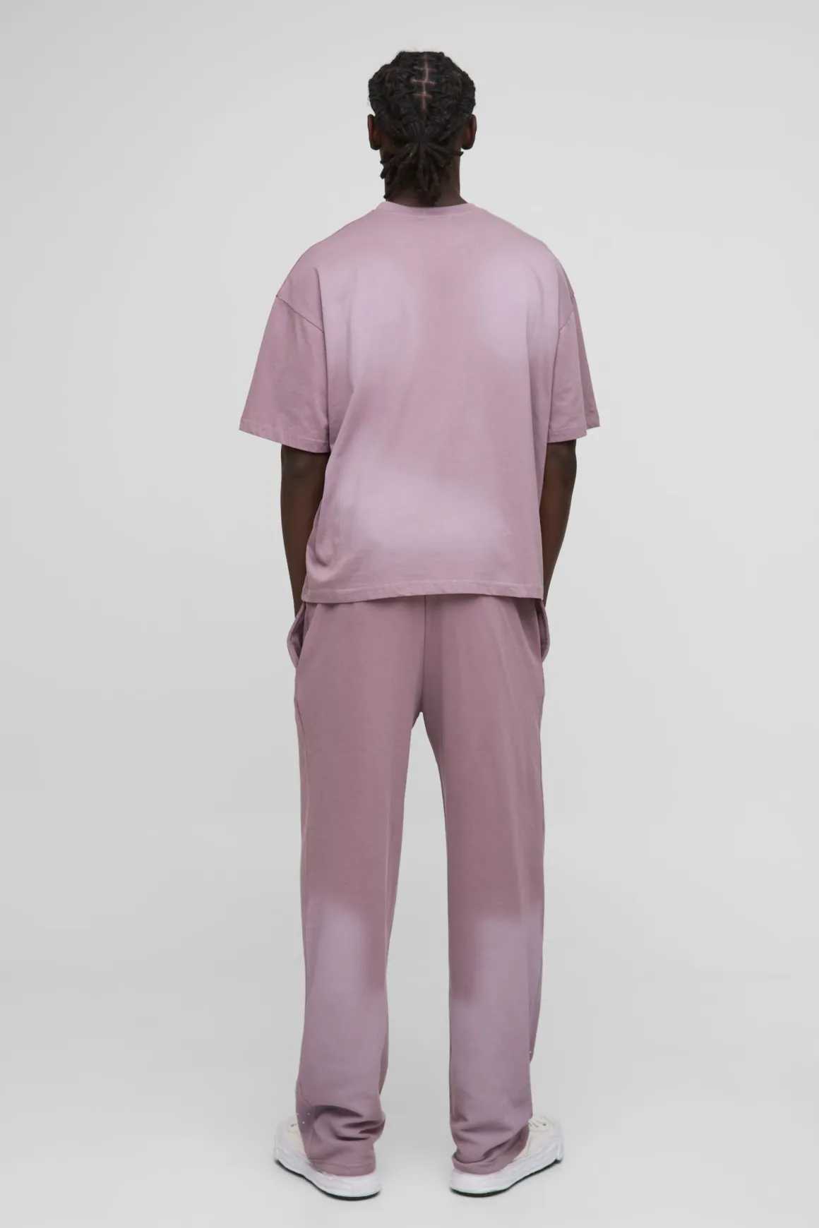 Joggers décontractés lavés à strass