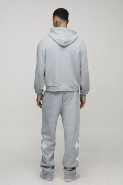 boohooMAN Joggers hauts et amples, gothiques BM à imprimé croisé<Homme Tout Afficher|Jogging