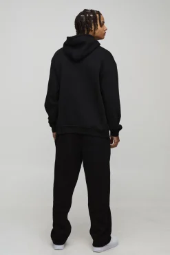 Joggers homme Baggy Script à entrejambe tombante