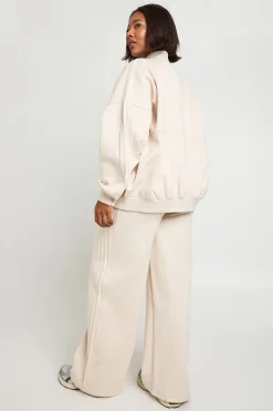 boohoo Joggers à jambes larges pintuck Plus<Femme Pantalons|Joggings