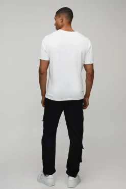 Jogger Slim À Taille Élastique Avec Multiples Poches Cargo