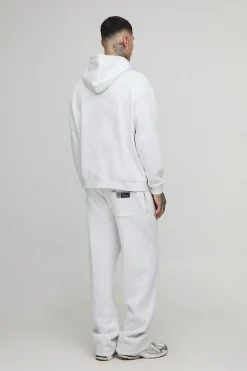 boohooMAN Joggers longs décontractés avec détails de couture à plis pincés<Homme Tout Afficher|Jogging