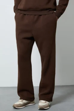 Joggers Marron À Jambe Droite