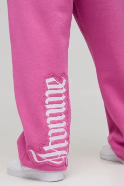 Joggers Oversize Homme à Appliqué Plus