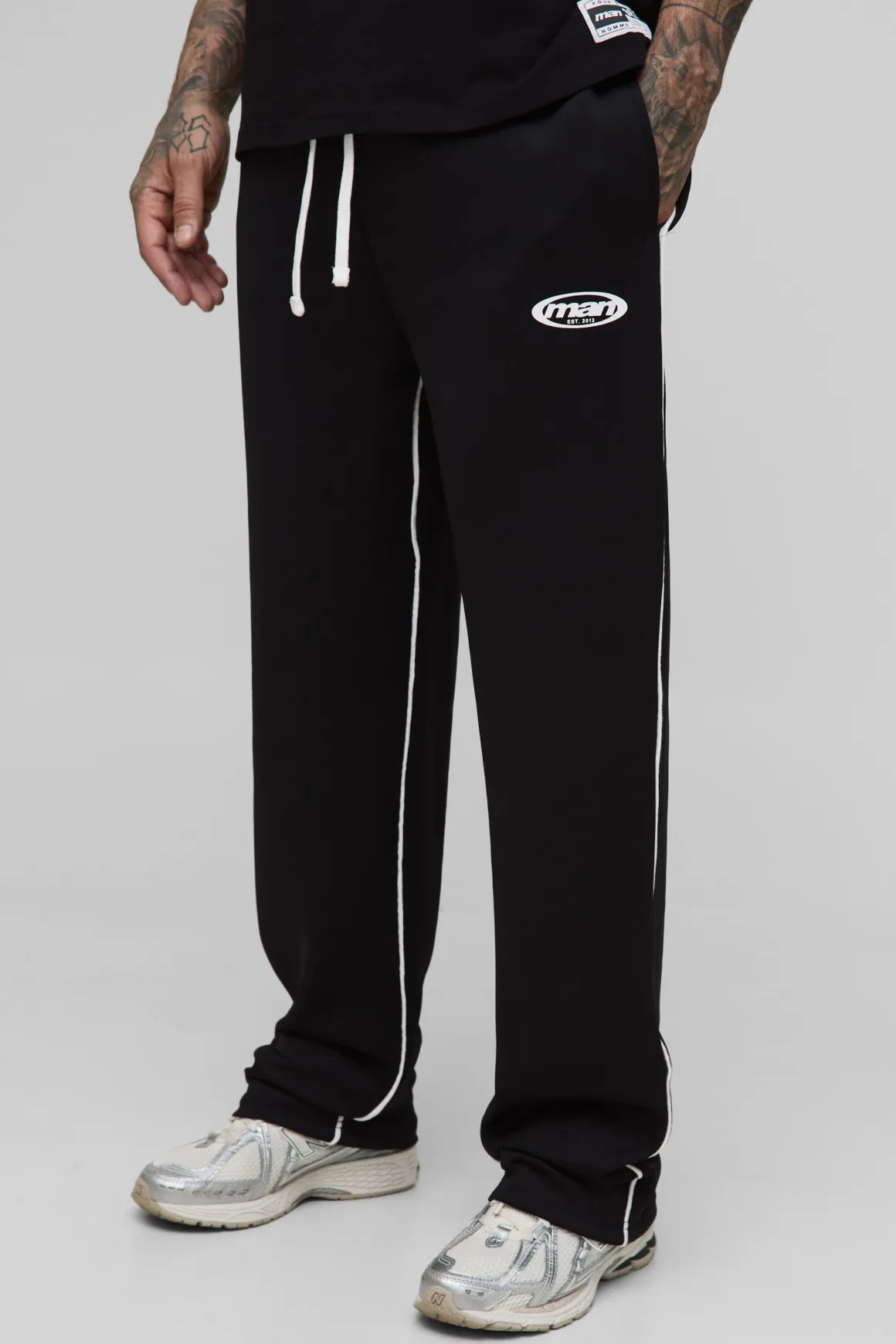 Joggers oversize à imprimé Tall Tricot