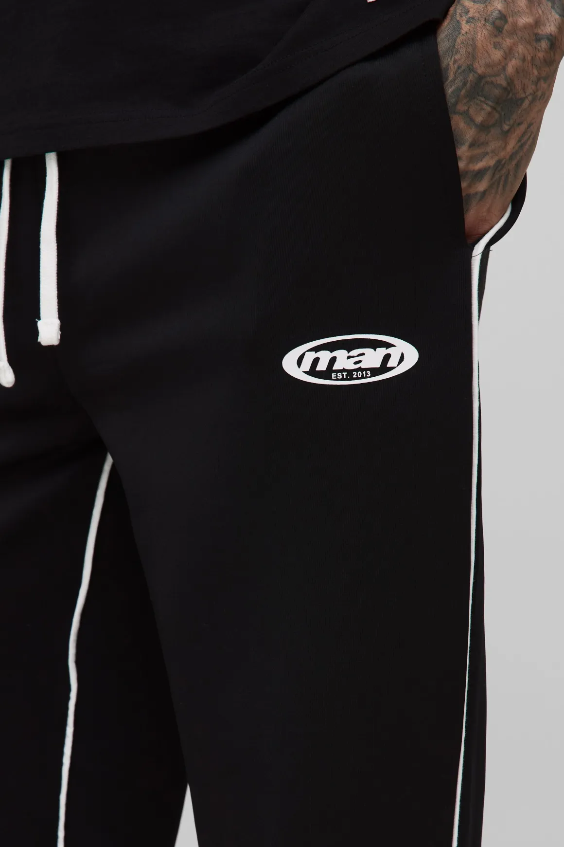 Joggers oversize à imprimé Tall Tricot