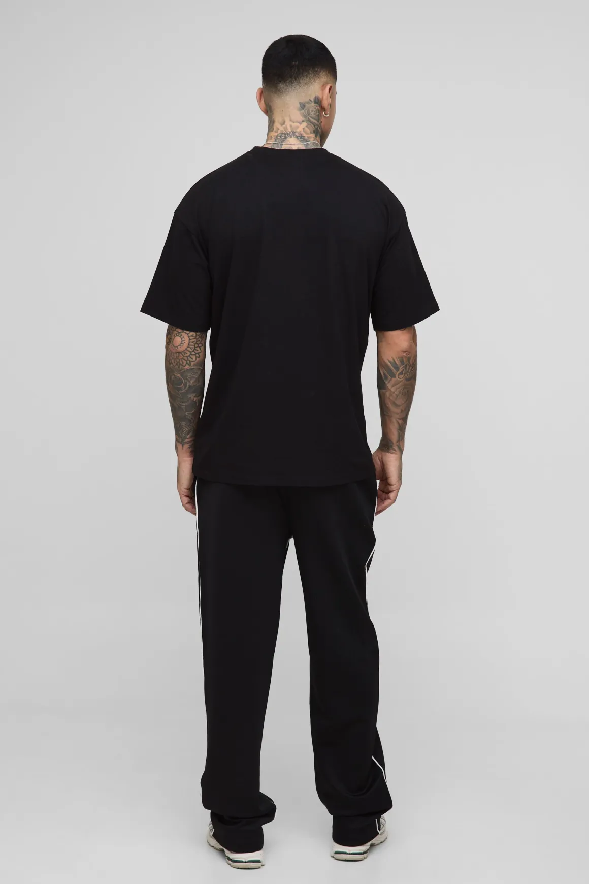 Joggers oversize à imprimé Tall Tricot