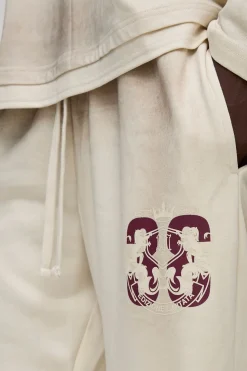 Joggers oversize varsity graphiques lavés