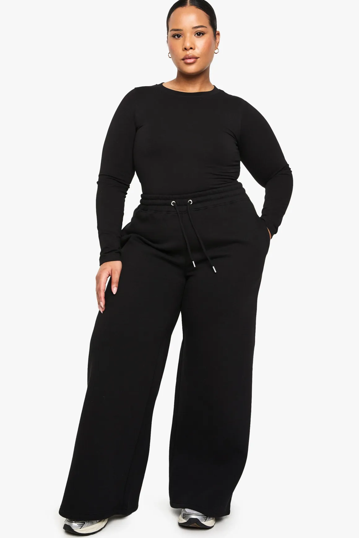 JOGGERS PLUS-SIZE À JAMBES LARGES