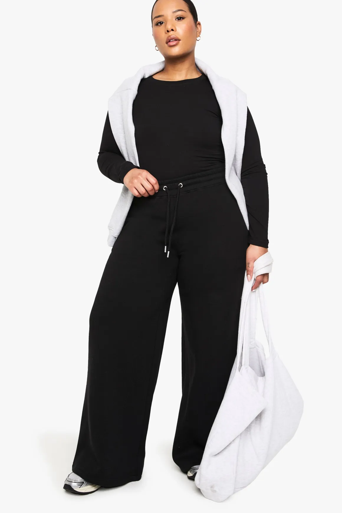 JOGGERS PLUS-SIZE À JAMBES LARGES