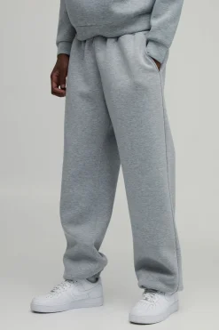 boohooMAN Joggers Tall Oversize En Molleton Chiné Lourd Avec Chevilles Resserrées<Homme Tout Afficher|Jogging