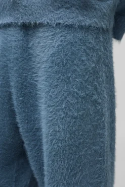 Joggers tricotés super moelleux à coupe décontractée