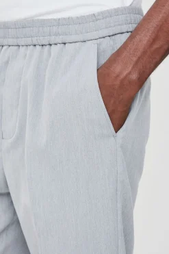 Jogger sur mesure ajusté à taille élastiquée