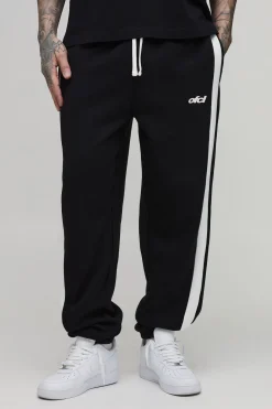 Jogger Tall Coupe Baggy Ample À Panneaux Avec Cordon Élastique À L'ourlet