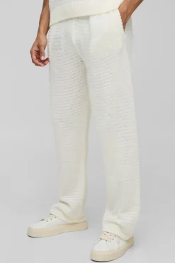 boohooMAN Jogger tricoté coupe régulière<Homme Maille|Mailles