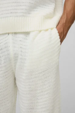 boohooMAN Jogger tricoté coupe régulière<Homme Maille|Mailles