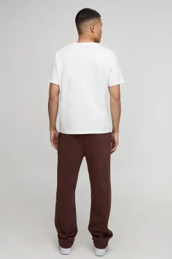 Jogger uni à coupe droite