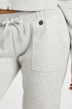 Jogger Évasé Taille Basse À Détails Militaires