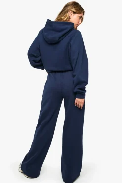 boohoo Joggeur Long à Détail de Pinces, Ceinture Plongeante, Jambes Larges<Femme Pantalons|Basiques