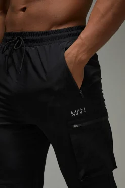 Joggeurs cargo fuselés actifs pour homme