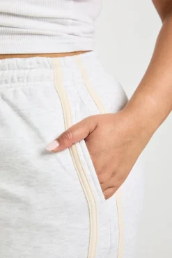 Joggeurs à jambes larges à bande latérale Plus