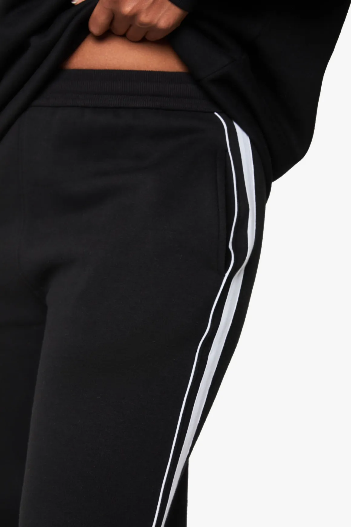 Joggeurs à jambes larges Plus Side Stripe