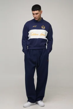 Joggeurs longs et amples BM Scroll Barrel Fit Joggers