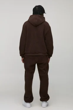Joggeurs oversize brodés BHM synthétique pour grandes tailles