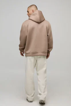 boohooMAN Joggeurs pour homme oversize à entrejambe tombante en tissu épais<Homme Joggings|Jogging