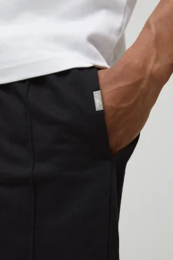 Joggeurs pour homme premium en tissu épais avec lettrage et coupe ample