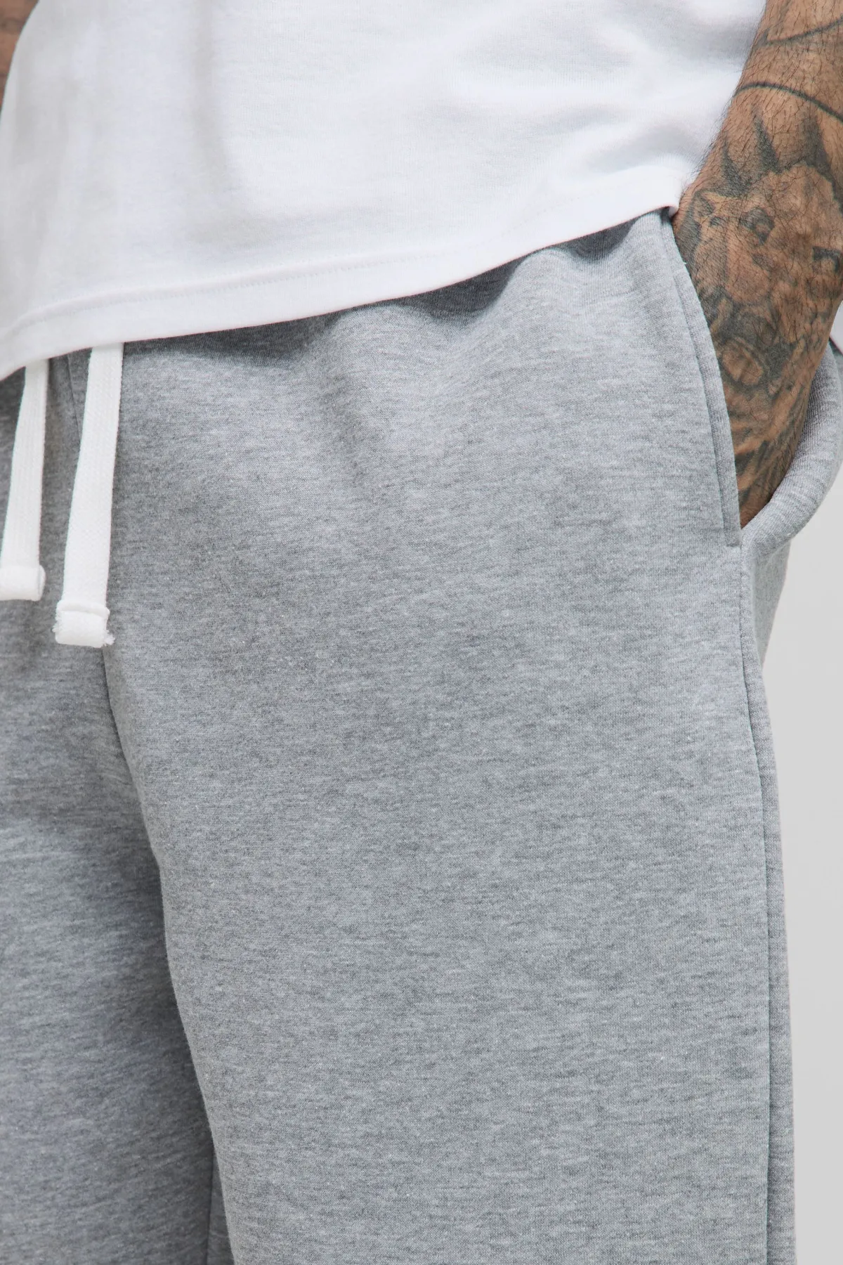 boohooMAN Joggeurs surdimensionnés à entrejambe tombante pour hommes de grande taille<Homme Tout Afficher|Jogging