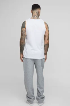 boohooMAN Joggeurs surdimensionnés à entrejambe tombante pour hommes de grande taille<Homme Tout Afficher|Jogging