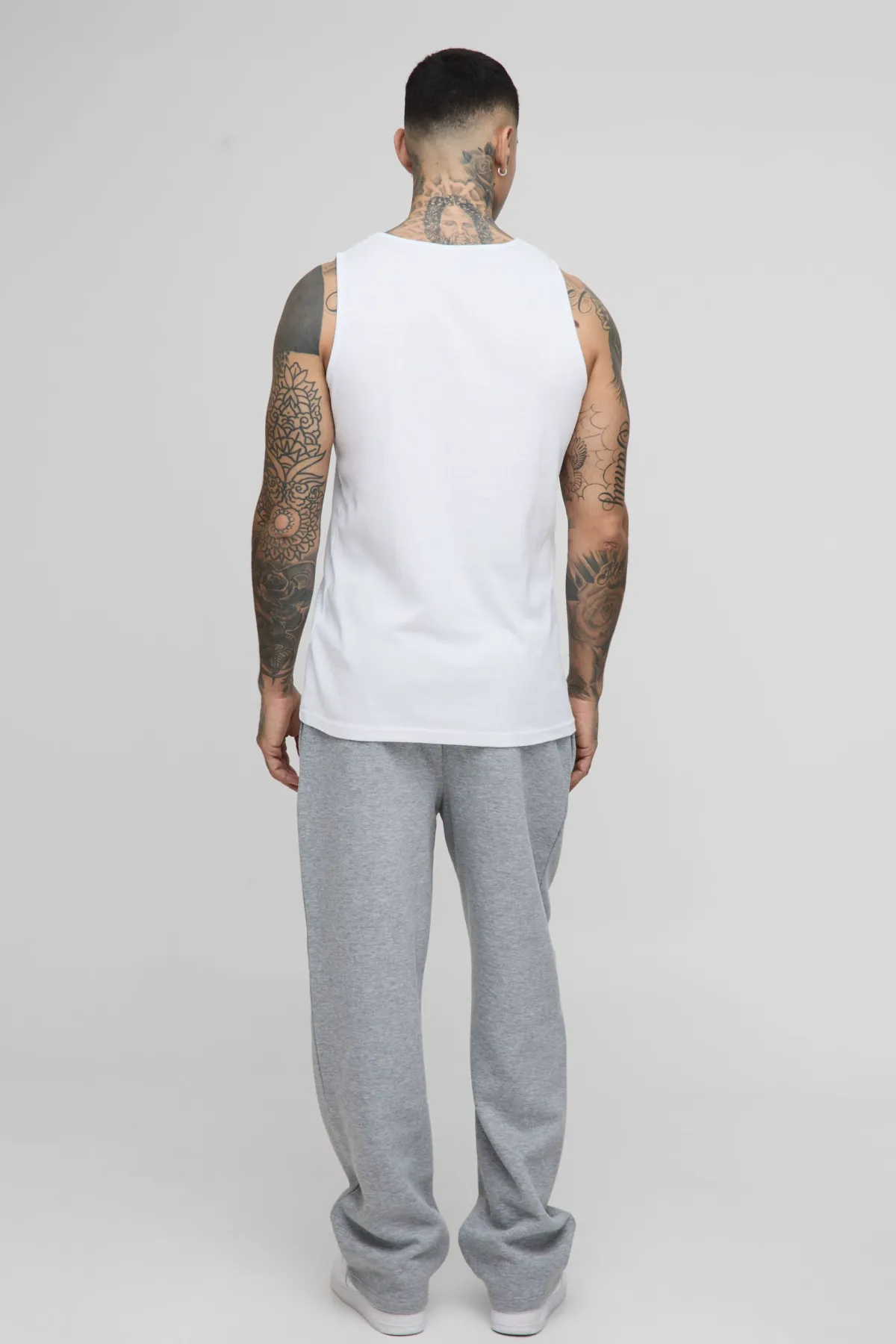 boohooMAN Joggeurs surdimensionnés à entrejambe tombante pour hommes de grande taille<Homme Tout Afficher|Jogging