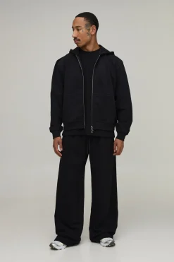 boohooMAN Jogging Ample Poids Lourd 480 G/m²<Homme Nouveautés Grande Taille|Ensembles Grandes Tailles