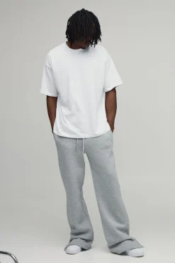 boohooMAN Jogging Ample Évasé à Ourlet Fendu Coupe Haute<Homme Tout Afficher|Jogging