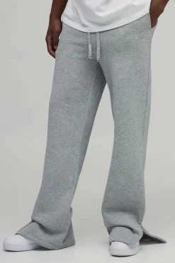boohooMAN Jogging Ample Évasé à Ourlet Fendu Coupe Haute<Homme Tout Afficher|Jogging
