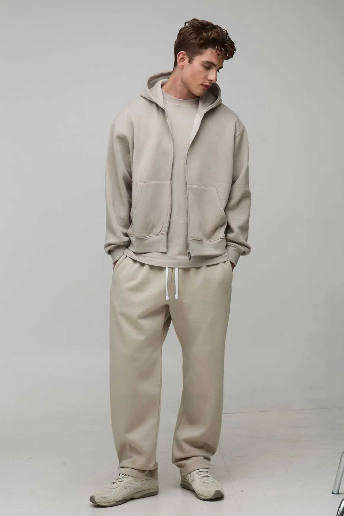 Jogging Baggy Basique à Entrejambe Bas